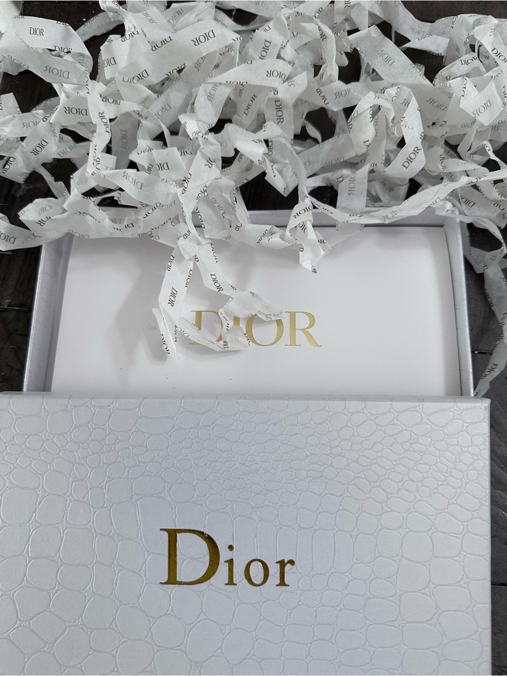NWT DIOR MITZAH SCARF IN ROSE - Picture 8 of 9
